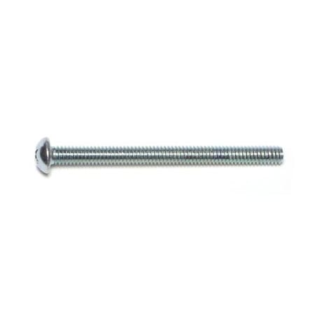 Midwest Fastener #8-32 x 2 in Phillips Round Machine Screw, Zinc Plated Steel, 20 PK 63597